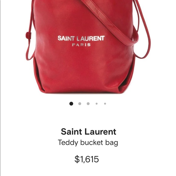 YSL teddy bucket bag - Picture 3 of 8